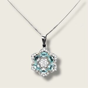 925 Sterling Silver Necklace New